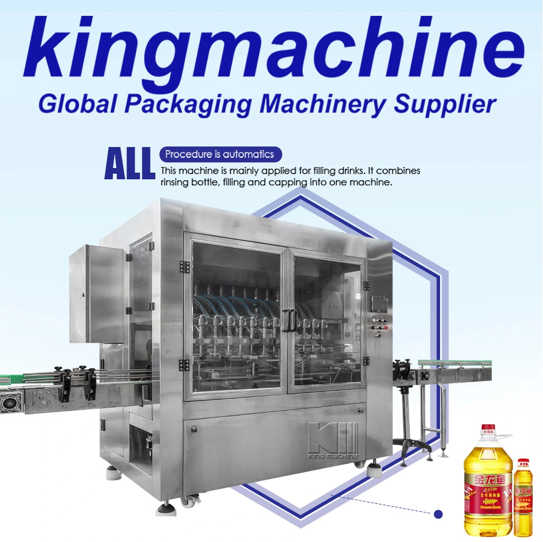 Automatic Edible Cooking Oil Packaging Line