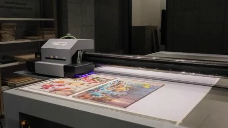 Fabricant de l'imprimante de la Chine Imprimante à jet d'encre UV à plat à LED 2,5 mètres Dx5 Machine d'impression UV