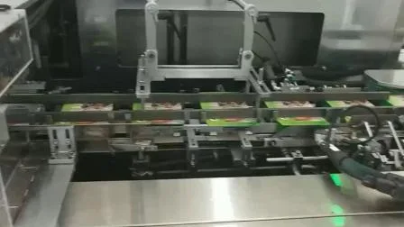Kxz-130b Ligne de conditionnement automatique de la machine d'emballage et de cartonnage de films alimentaires